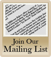Join Our Mailing List